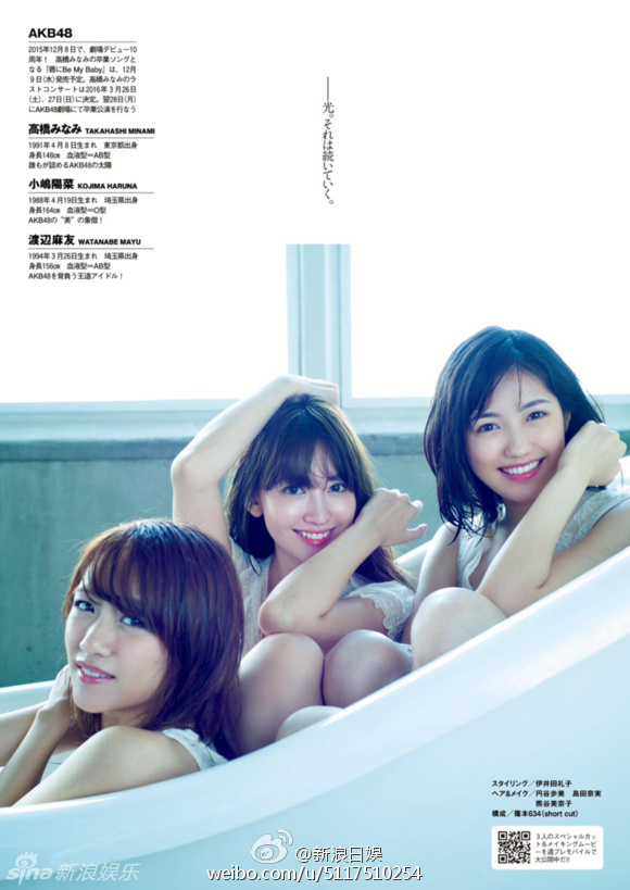 akb48小嶋阳菜高桥南性感写真 互扯衣露肉 - 日本通