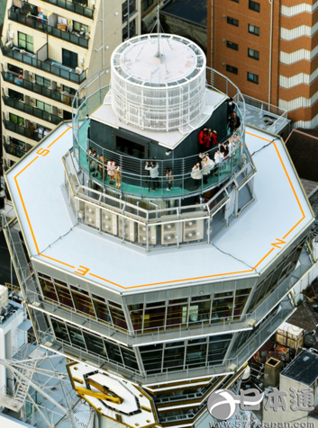 大阪通天阁新建室外特别瞭望台开始营业