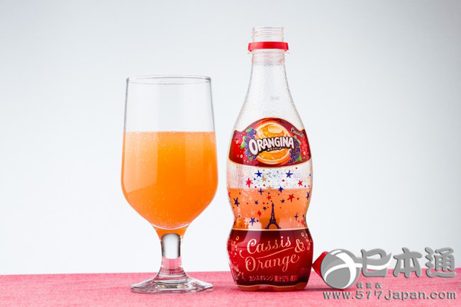 碳酸饮料"orangina cassis&orange"
