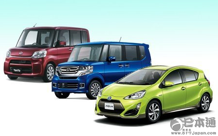 日本2015年国内新车销量同比下滑9.3%