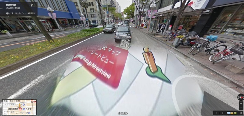 日本网友都嗨了，谷歌实景地图上发现的爆笑场景