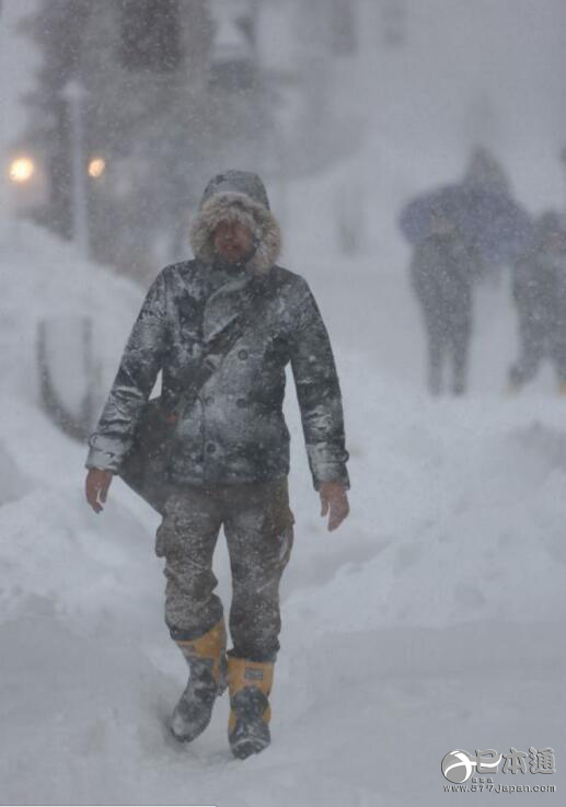 因暴雪导致北日本5万户停电 最多4000户被建议避难