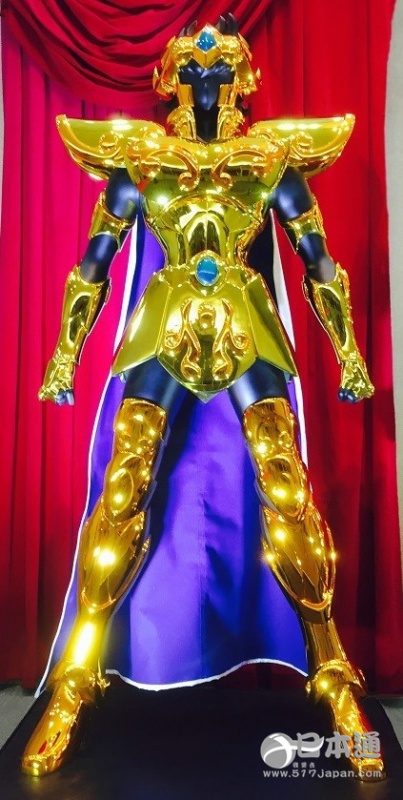 《圣斗士星矢》十二宫黄金圣斗士等身大立像将亮相