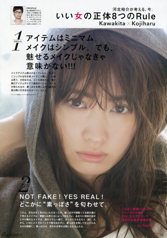 AKB48小嶋阳菜新写真 卷发加红唇气场十足