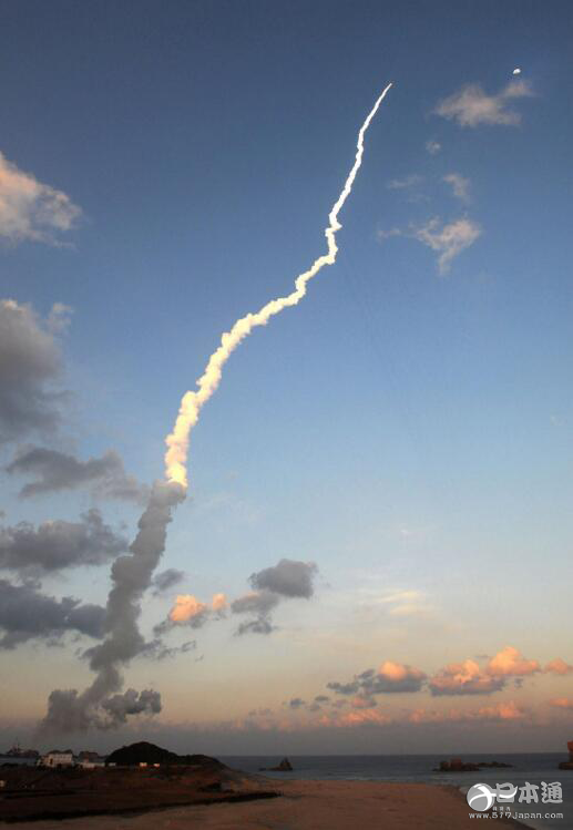 日本H2A火箭发射成功 将一枚宇宙探测卫星送入轨道