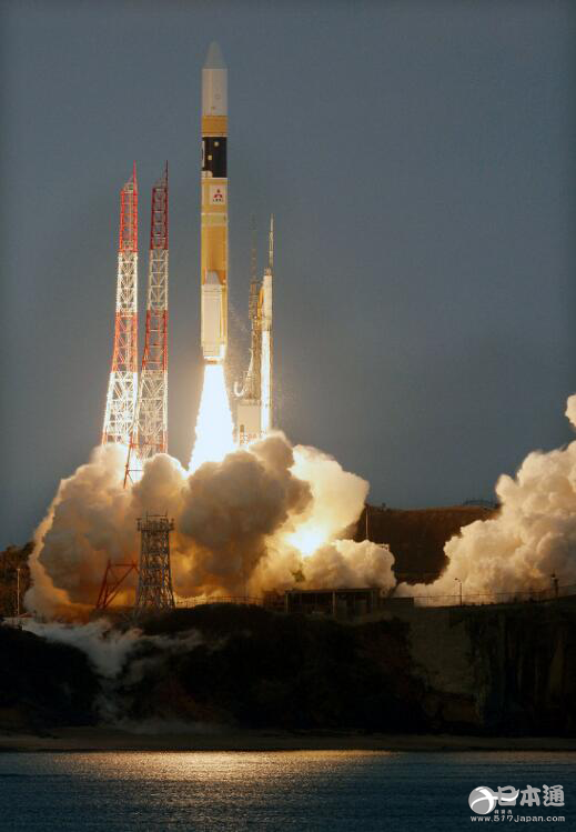 日本H2A火箭发射成功 将一枚宇宙探测卫星送入轨道