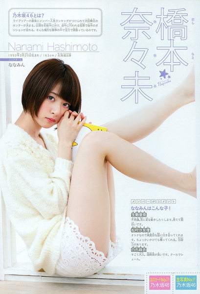 乃木坂46成员桥本奈奈未迎23岁生日