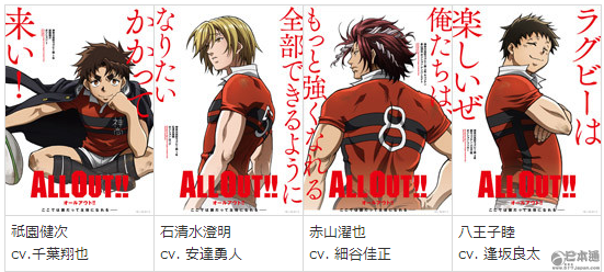 TV动画《ALL OUT!!》2016年秋开播