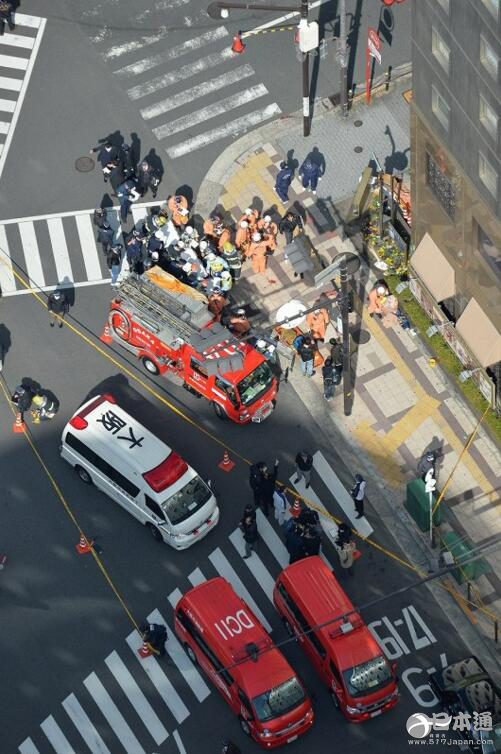 大阪站与梅田站附近发生3死8伤的重大交通事故