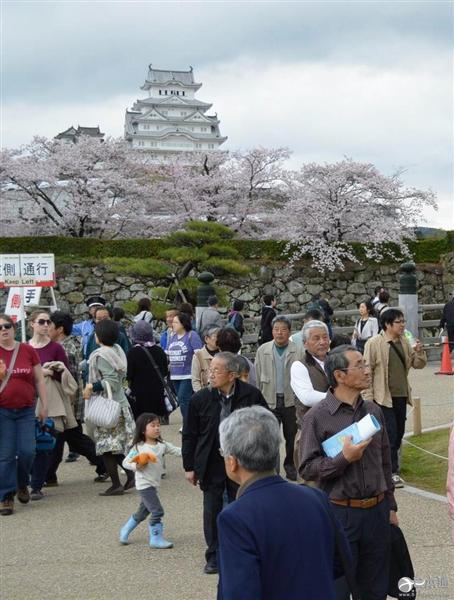 姬路城2015年度到访人数居日本各城之首