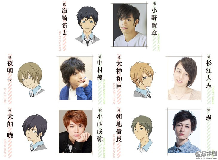 舞台剧《ReLIFE》追加演员阵容发布