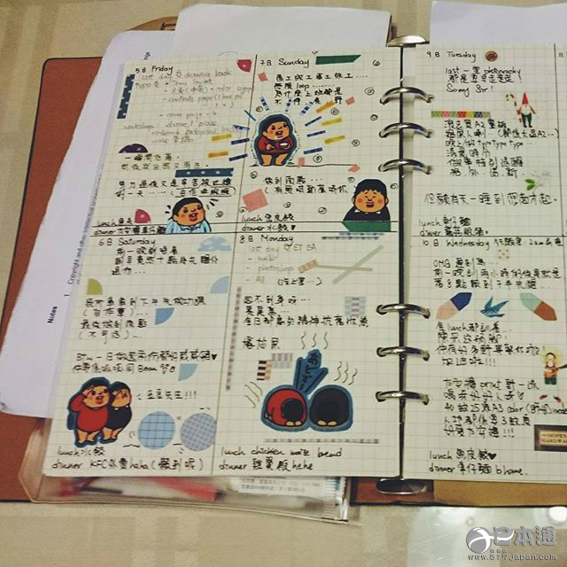可以随处涂鸦的文具咖啡厅 工作消遣两不误