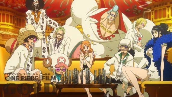 海贼王 最新剧场版 One Piece Film Gold 打中英文字幕上映 日本通