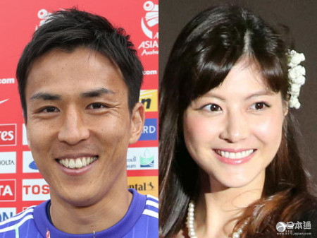 长谷部诚&佐藤亚璃纱宣布下月注册结婚