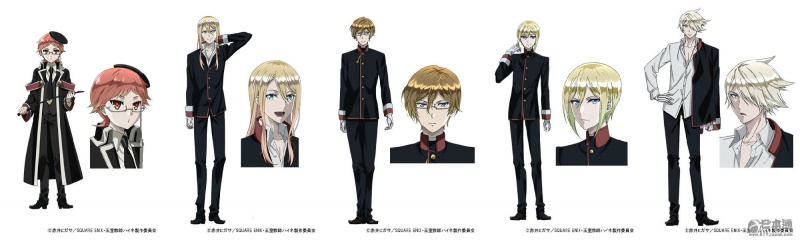 动画《王室教师海涅》公开宣传绘&人设图 2017年开播