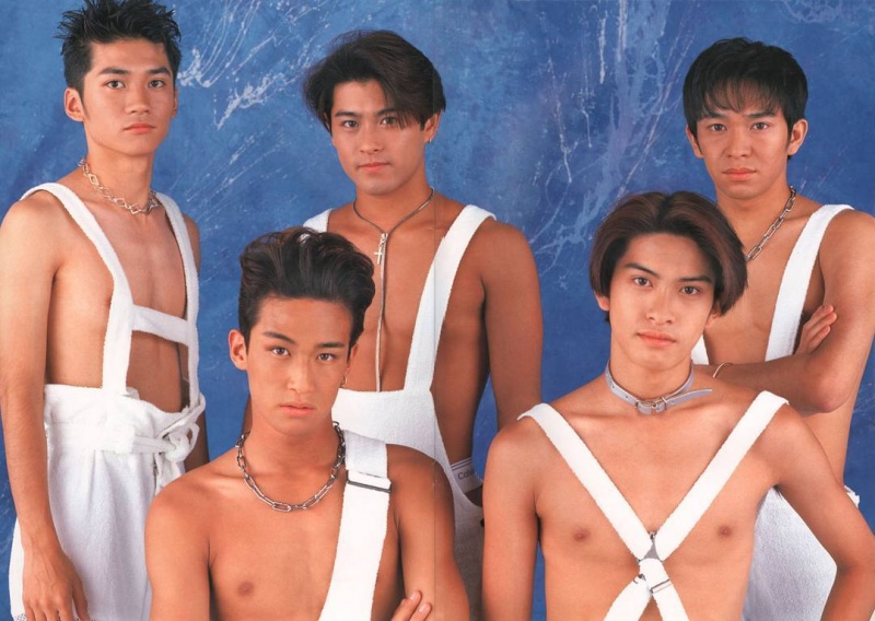 ④松冈昌宏(tokio)③东山纪之(少年队)②山口达也(tokio)①冈田准一