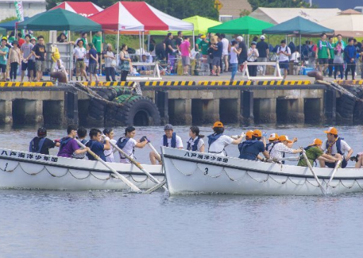 日本八户港举办2018八户港帆船比赛 日本八户港举办2018八户港帆船比赛