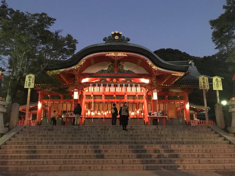 夜探玄秘京都伏见稻荷大社