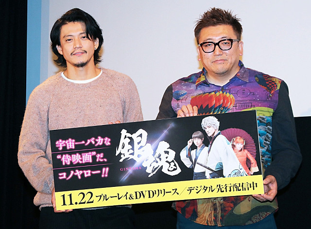 真人版电影《银魂》续作预计将于2018年夏季上映