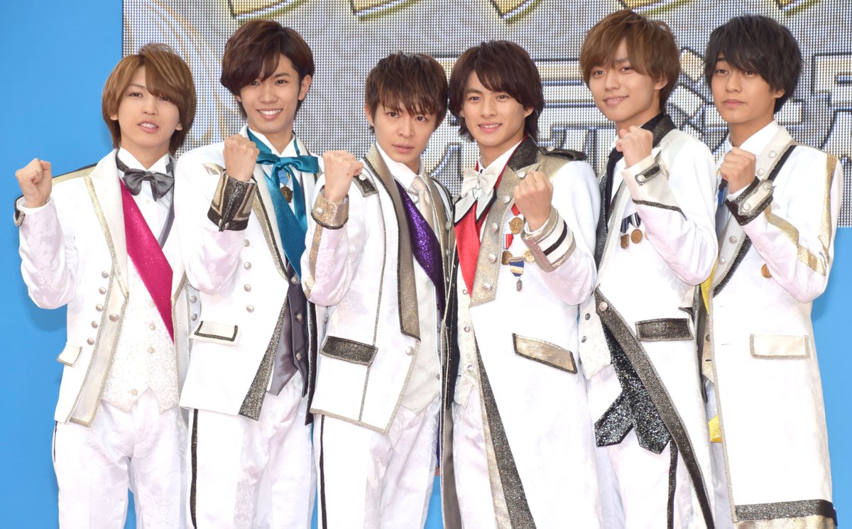 杰尼斯事务所6人组合kingprince人气爆棚灰姑娘荣登公信榜首位