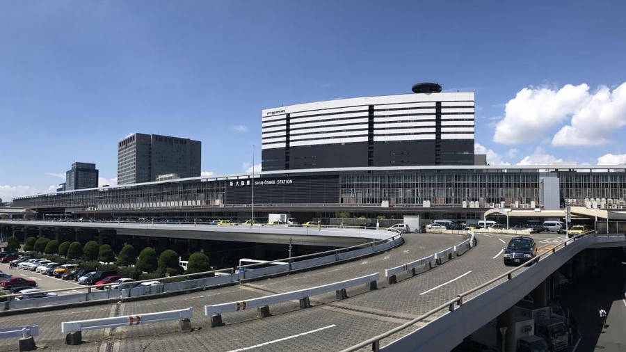 日本大阪为讨论新大阪站周边的再开发召开研