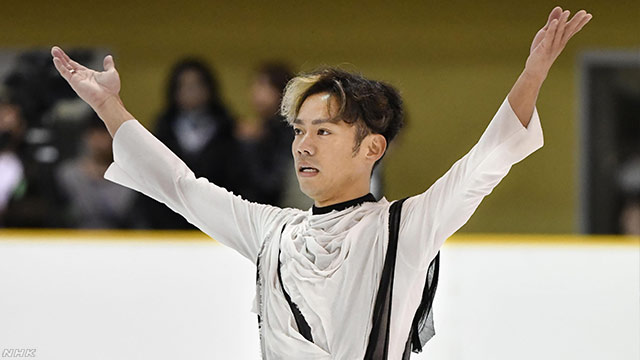 日本男子自由花滑选手高桥大辅4年后回归目前短节目位于首位