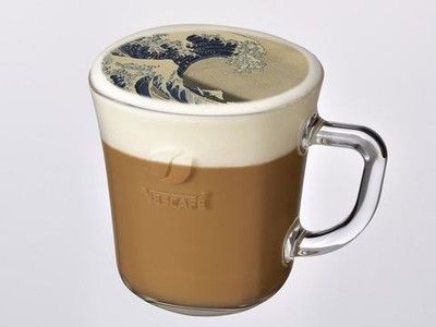 能喝的美术展 日本雀巢推出名画拉花限定咖啡 能喝的美术展 日本雀巢推出名画拉花限定咖啡
