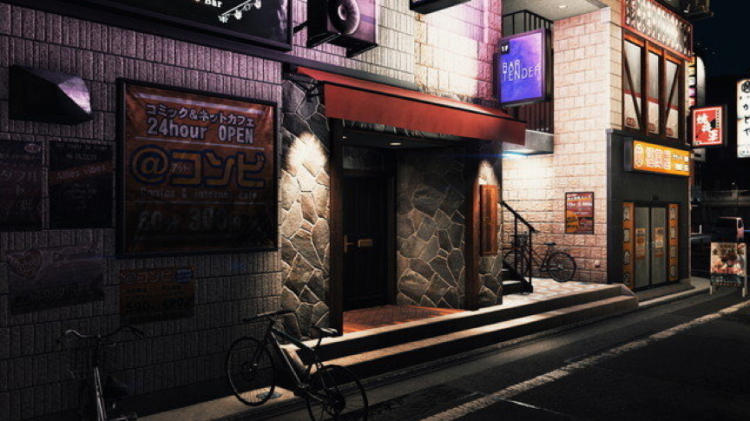 《死神的遗言》游戏中的神室町场景以及该游戏体验版的发布信息 《死神的遗言》游戏中的神室町场景以及该游戏体验版的发布信息