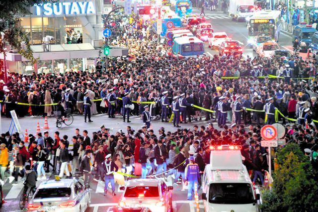 涩谷万圣节翻车事件 警视厅已锁定十几人并将立案