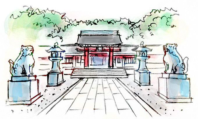 日本神社的境内空间、参拜礼仪、神官和巫女的小知识