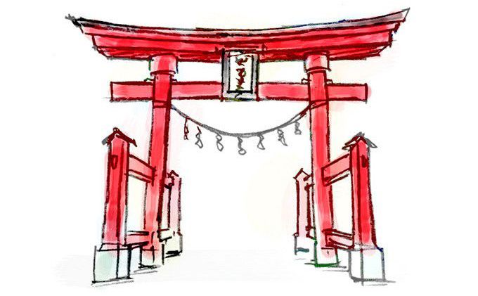 日本神社的境内空间、参拜礼仪、神官和巫女的小知识