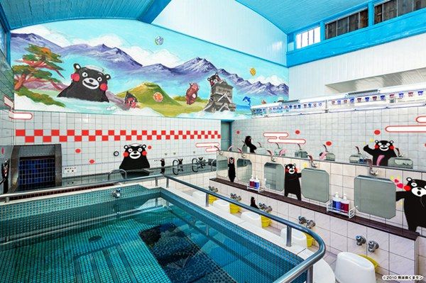 东京下町推出熊本县主题澡堂 宣传熊本魅力