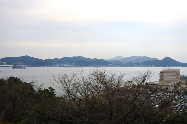 与大海相接的串崎城与城下町——长府藩毛利城