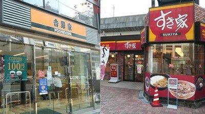 日本快餐连锁巨头“食其家”2018年实现利润过百亿，曾经的领头羊“吉野家”却面临亏损