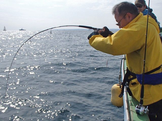 神奈川观音崎近海——用铅制的小鱼迷惑“大海的匪徒”鰆鱼! 神奈川观音崎近海——用铅制的小鱼迷惑“大海的匪徒”鰆鱼!
