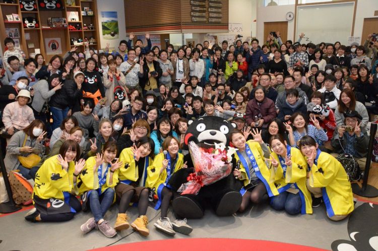 熊本熊生日啦！粉丝们为熊本熊举行庆生活动