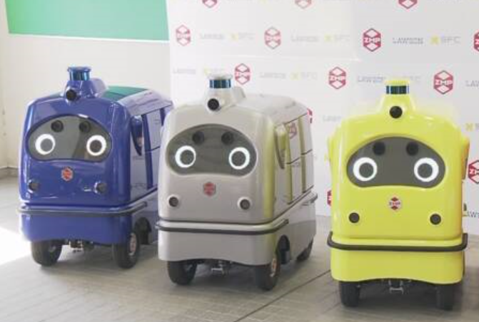 罗森便利店与ZMP公司共同展开机器人配送商品实验