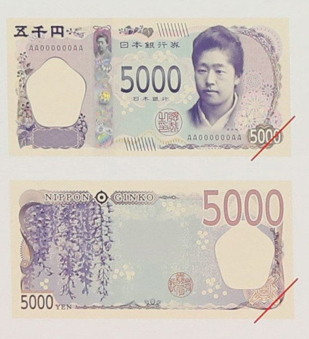 日本新版5000日元纸币肖像人物：津田梅子