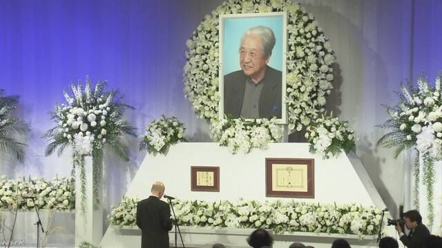 日本哲学家梅原猛遗体告别会在京都举行