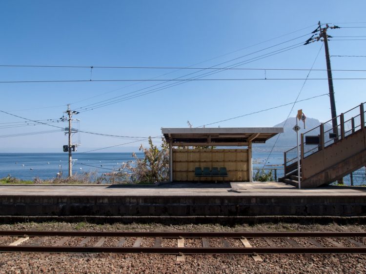 《能看见海的车站》鹿儿岛篇：龙水站、宮浜站、牛浜站、薩摩高城站