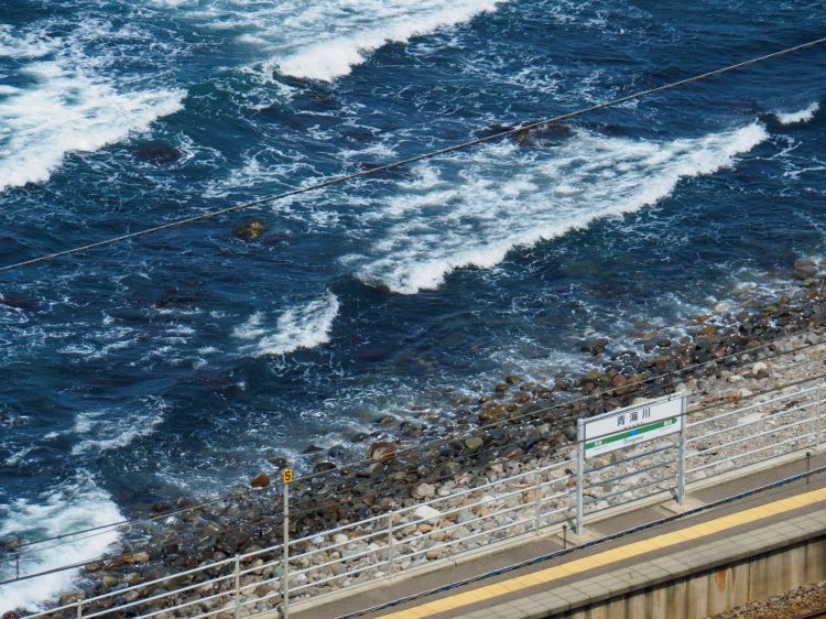 《能看见海的车站》新泻篇：青海川站、有间川站、米山站......