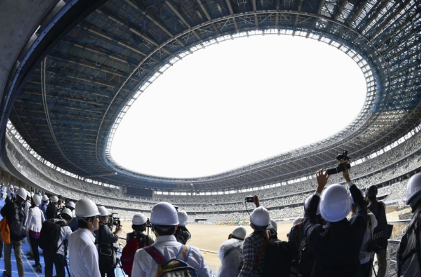 2020东京奥运会主场馆新国立竞技场已完成近九成 2020东京奥运会主场馆新国立竞技场已完成近九成