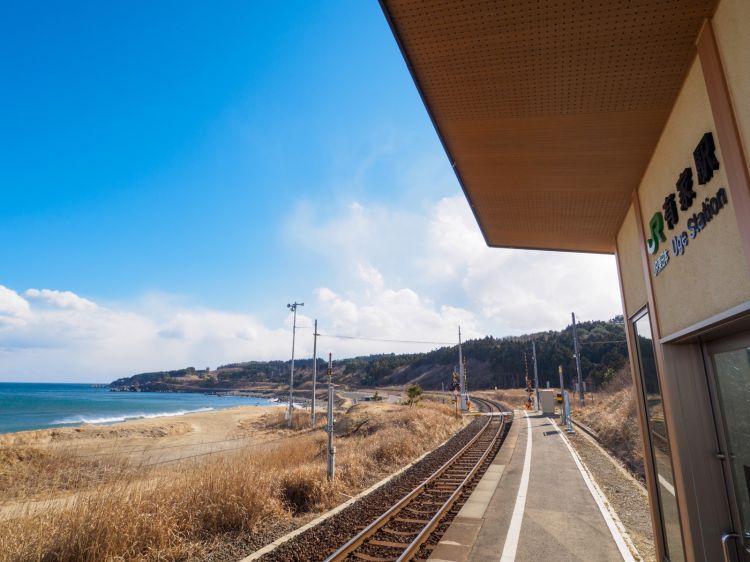 《能看见海的车站》岩手篇：恋浜站、田老站、三陆站....