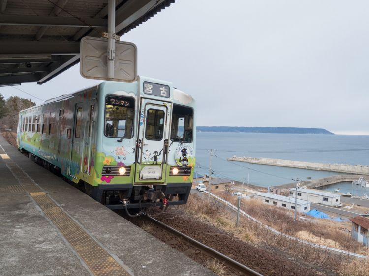 《能看见海的车站》岩手篇：恋浜站、田老站、三陆站....