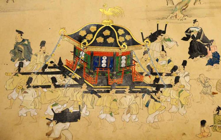 京都北野天满宫发现日本最古老的神轿饰品 