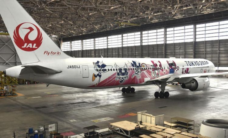 日本航空奥运会专题飞机2号机公布 日本航空奥运会专题飞机2号机公布