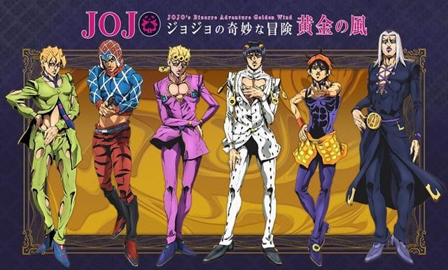 《JOJO的奇妙冒险:黄金之风》第五部完结撒花! 《JOJO的奇妙冒险:黄金之风》第五部完结撒花!