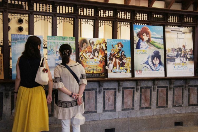 日本京都文化博物馆展出京都动画作品海报：“他们给予了梦想”