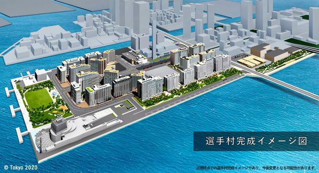 东京奥运村效果图公开,官方对外征集食堂菜单 东京奥运村效果图公开,官方对外征集食堂菜单