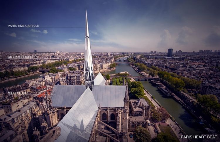 中国方案勇夺“巴黎圣母院屋顶重建设计竞赛”冠军